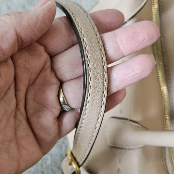 ​Tory Burch McGraw Satchel in Pink Quartz - Pebbled Leather